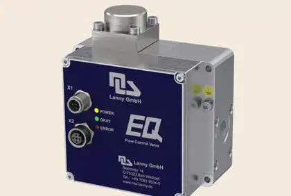Válvula electrónica de control de caudal EQ MLS Lanny